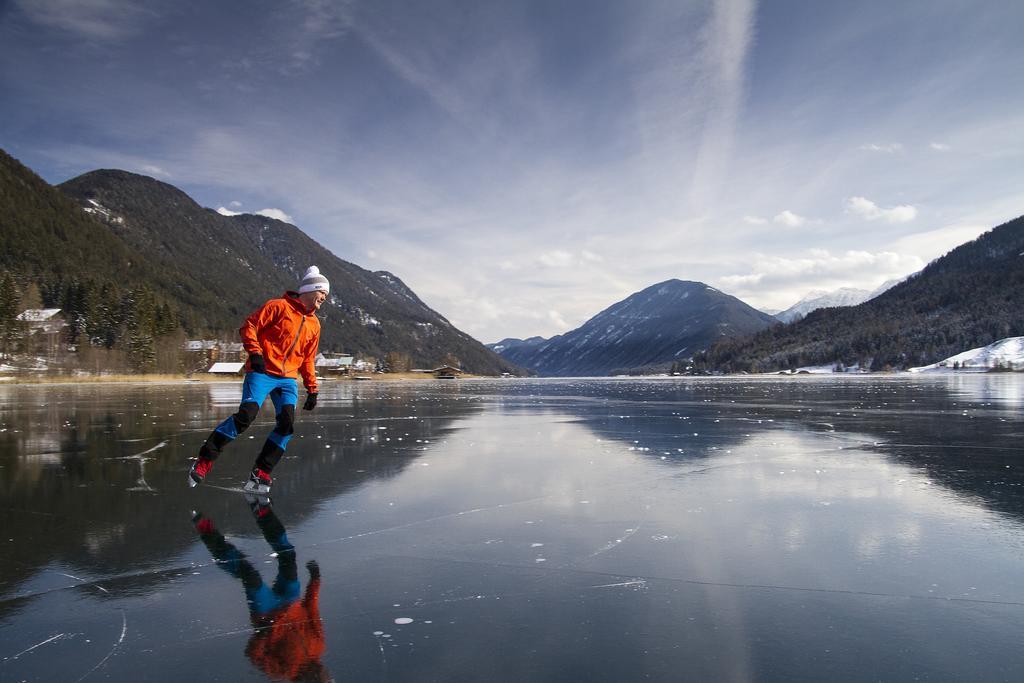 Ferienhof Obergasser Und Bergblick Weissensee Exterior foto